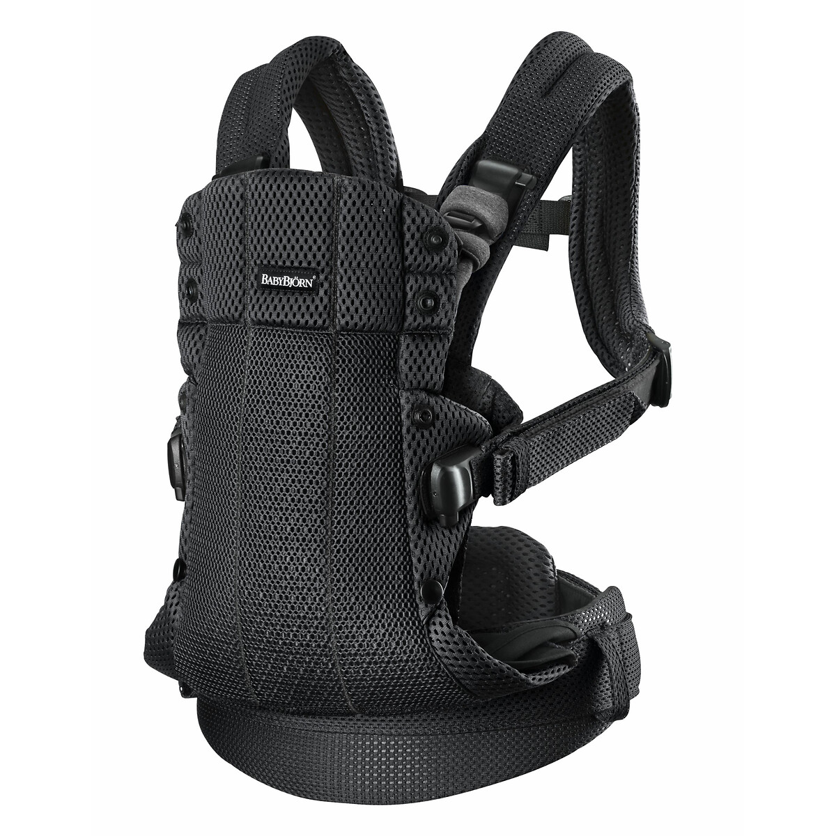 Porta-bebé harmony 3d mesh preto , BABYBJORN