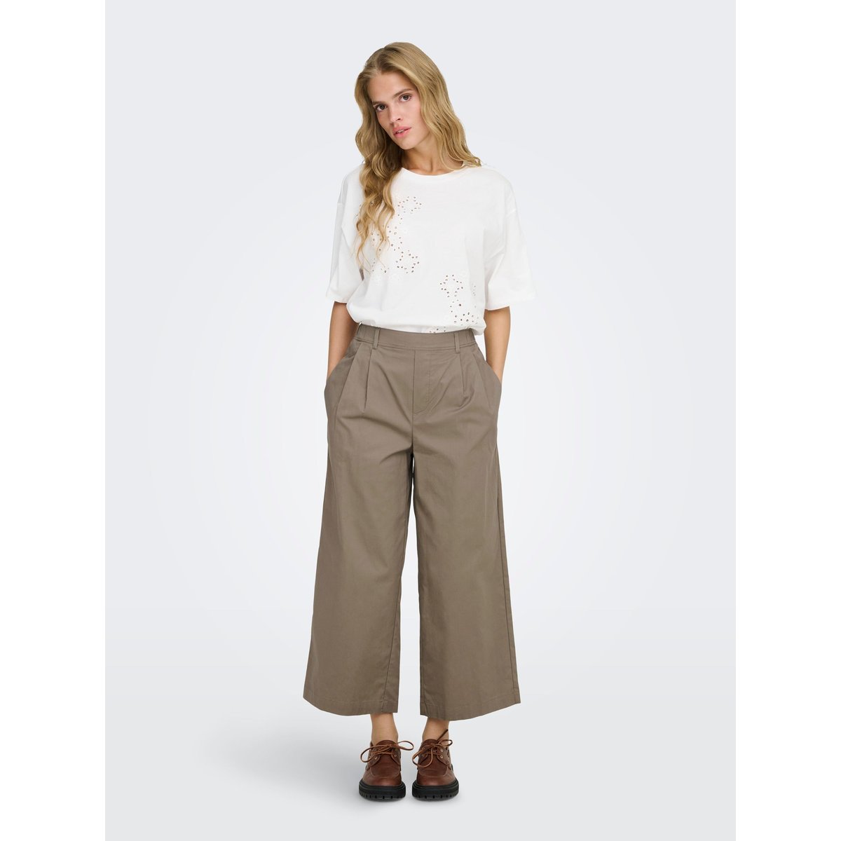 Jupe Culotte grise - walnut, ONLY