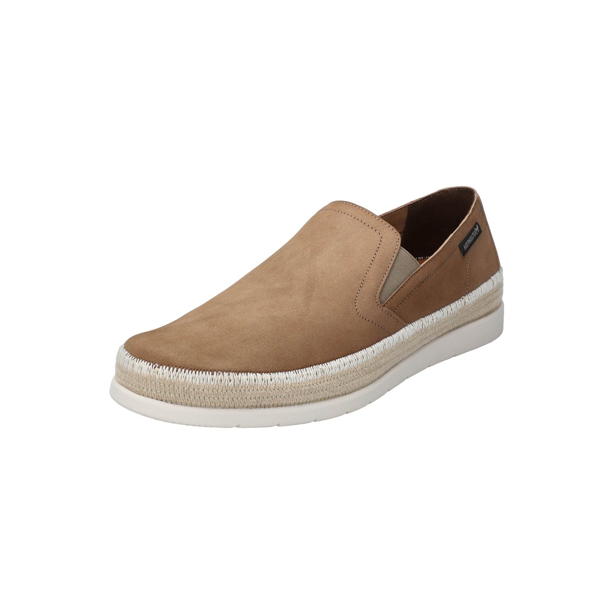 Baskets en cuir VOLKER taupe p5142703, MEPHISTO