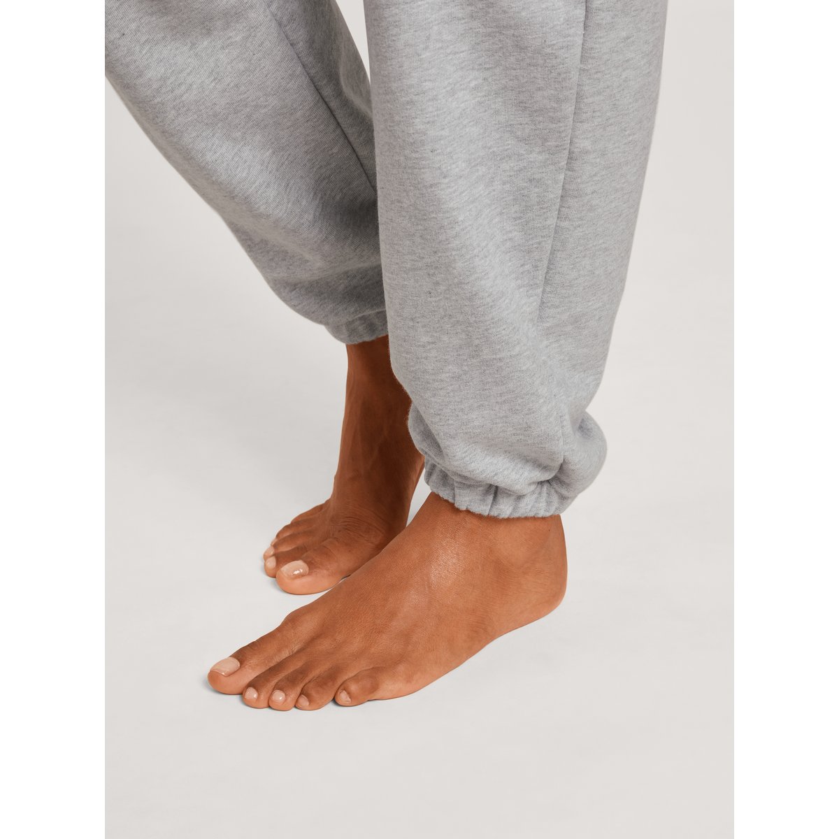 Pants avec poignets, Cradle to Cradle Certified® Coton LOUNGE & RELAX gris mélangé, CALIDA