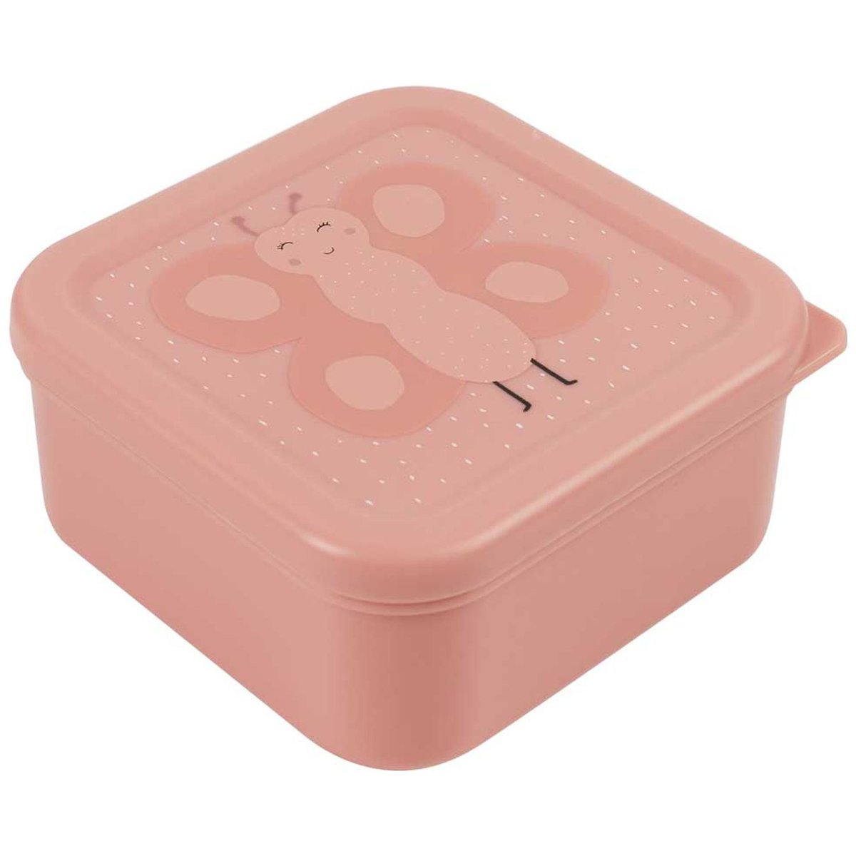 Lot de 3 boîtes à goûter rose, blanc, noir, TRIXIE
