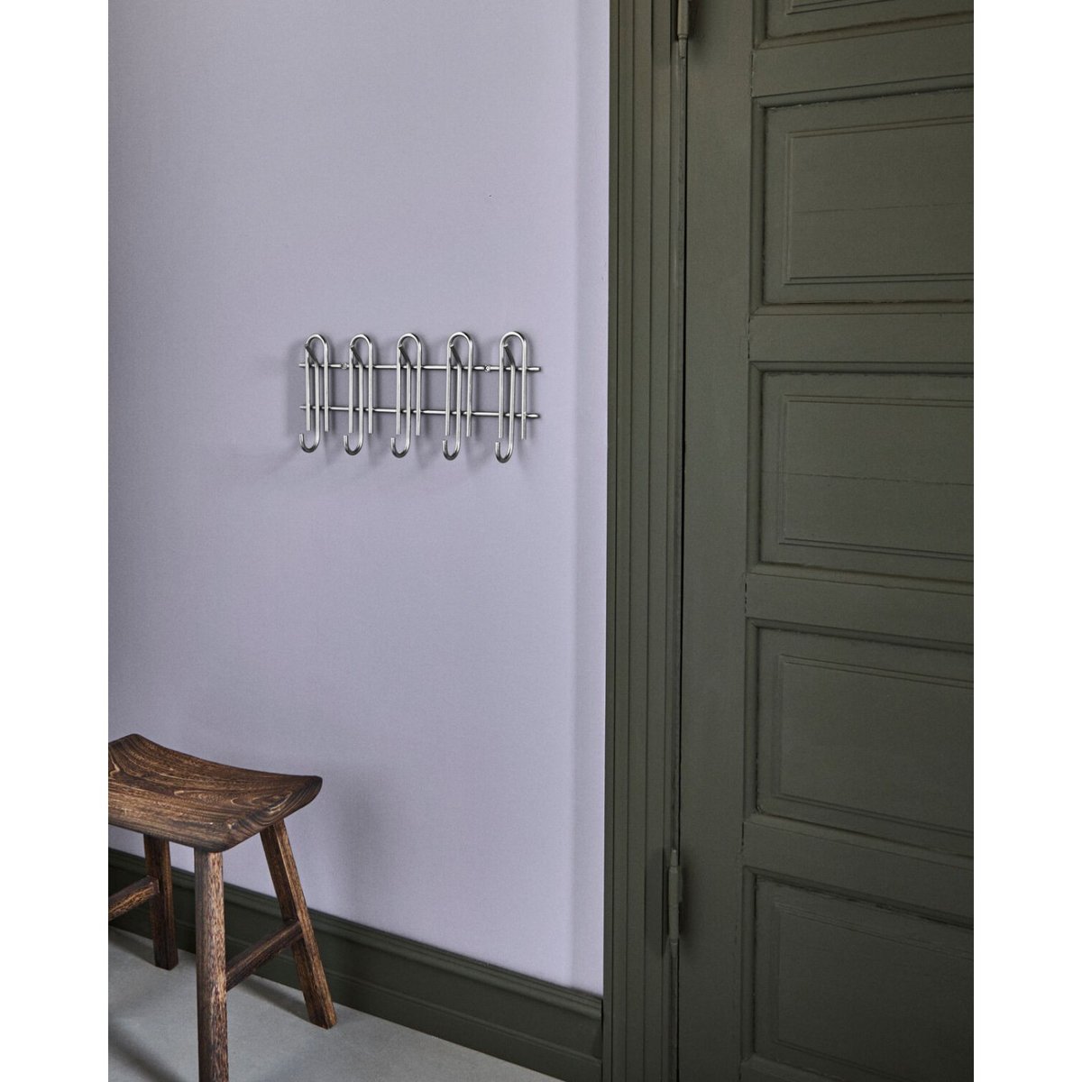Porte-manteau Cleo argent, HOUSE DOCTOR