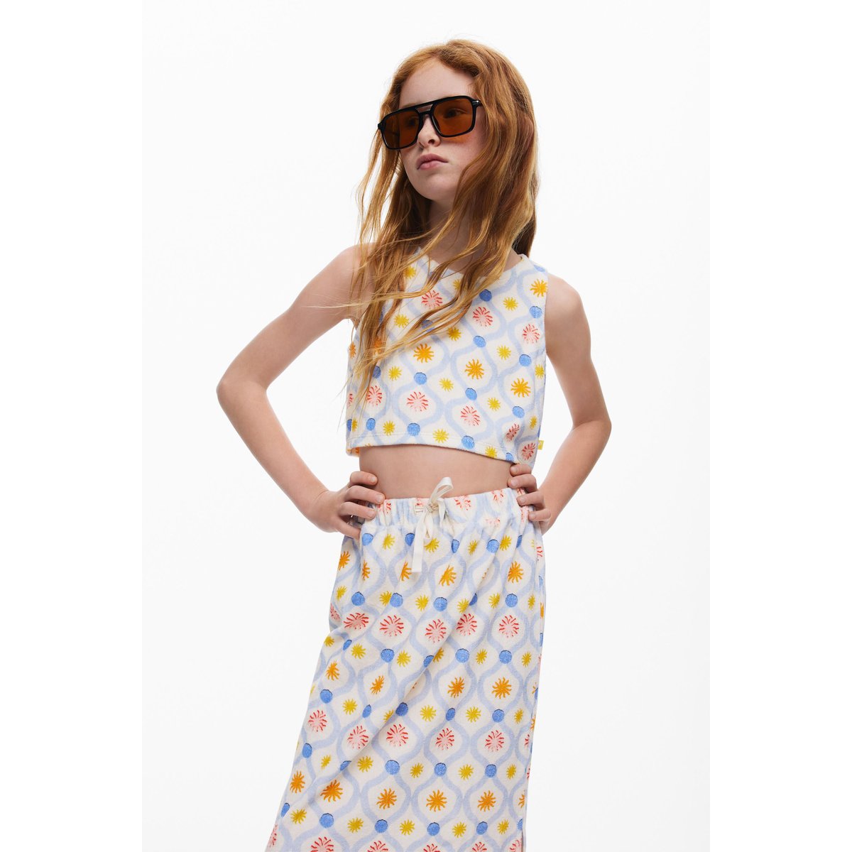 Top semelles beige, DESIGUAL