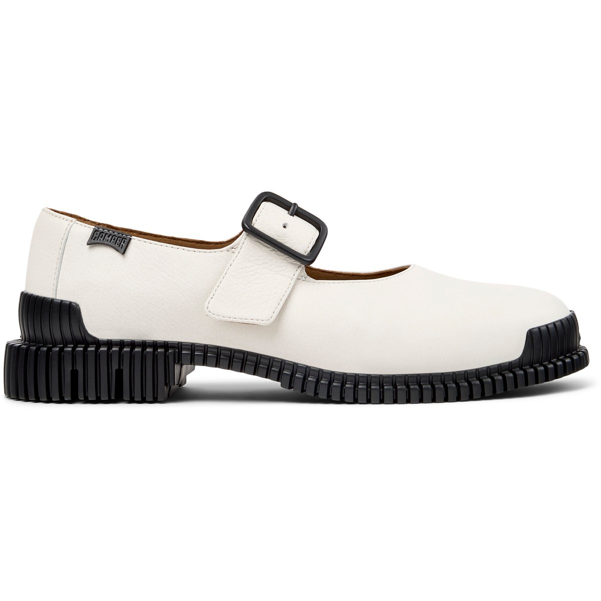 Ballerines Cuir PIX blanc naturel, CAMPER