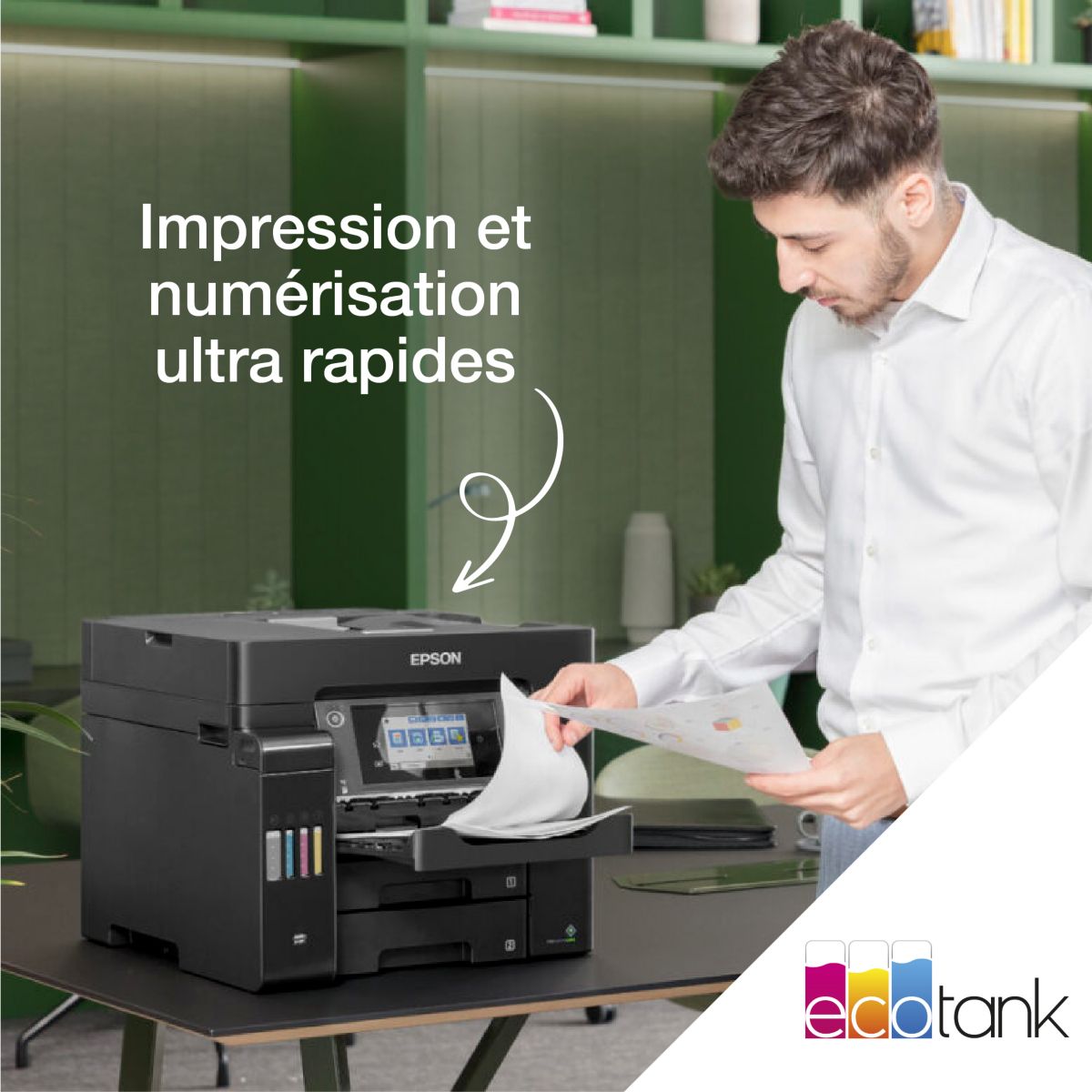 Imprimante jet d'encre EcoTank ET-5805 couleur unique, EPSON