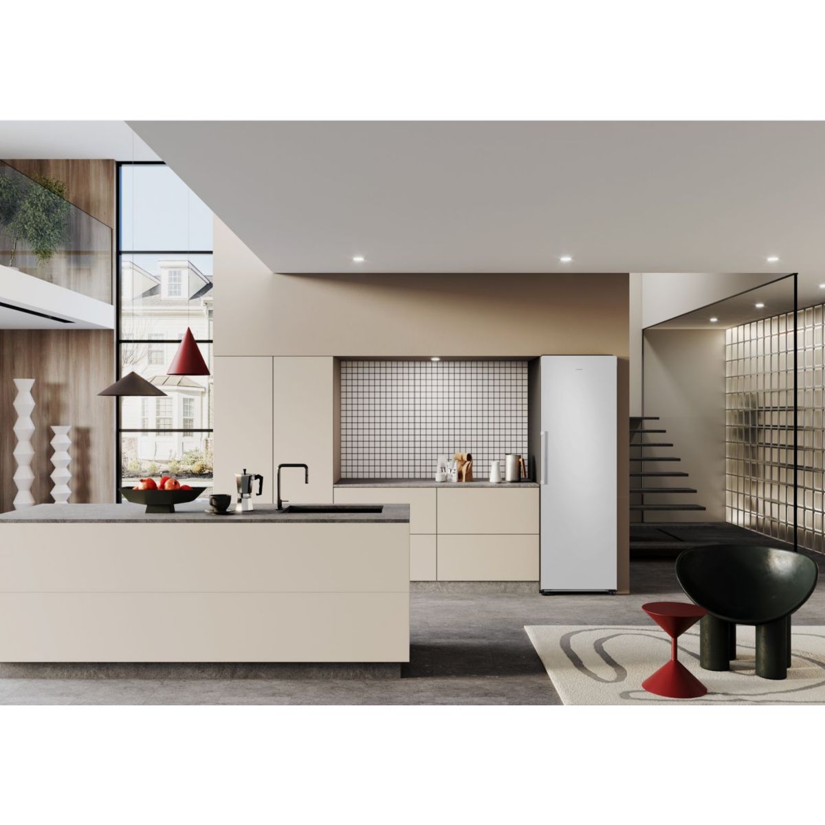 Réfrigérateur 1 porte D-RR70H39FDV blanc, SAMSUNG