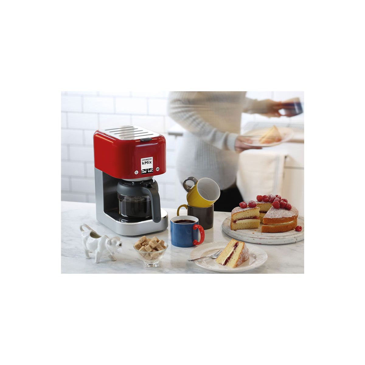 Cafetière filtre COX750RD Kmix Rouge Vermillon rouge, KENWOOD