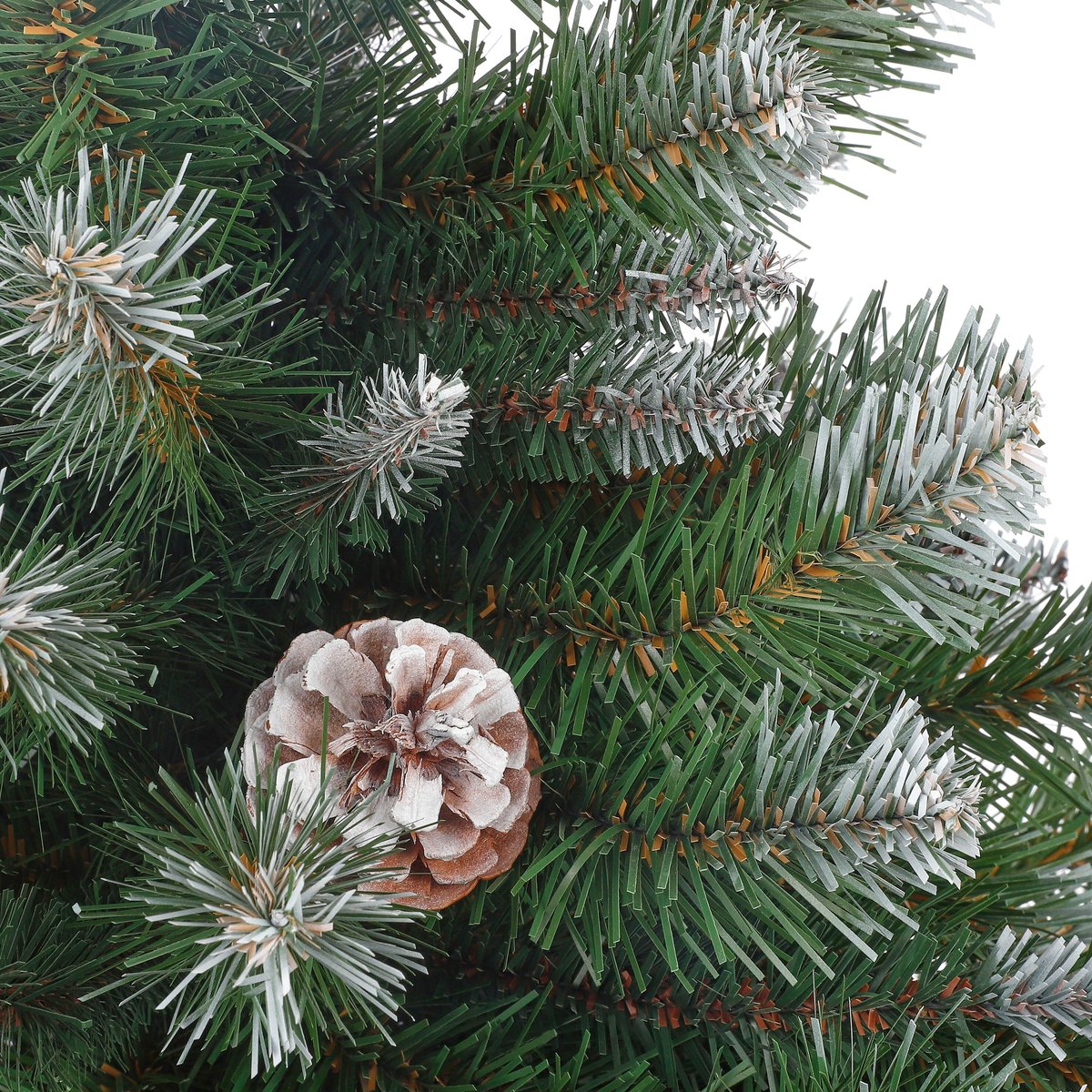 Sapin de Noël artificiel dans un sac en jute EMPRESS vert, TRIUMPH TREE