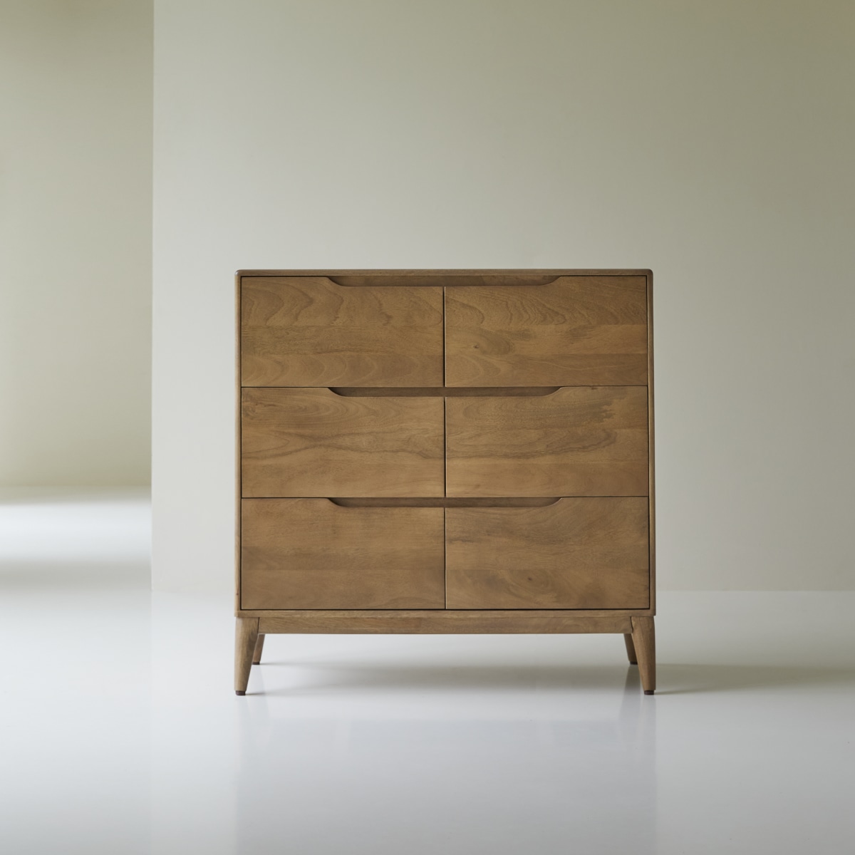 Commode en Manguier massif, GABRIELLE marron, TIKAMOON