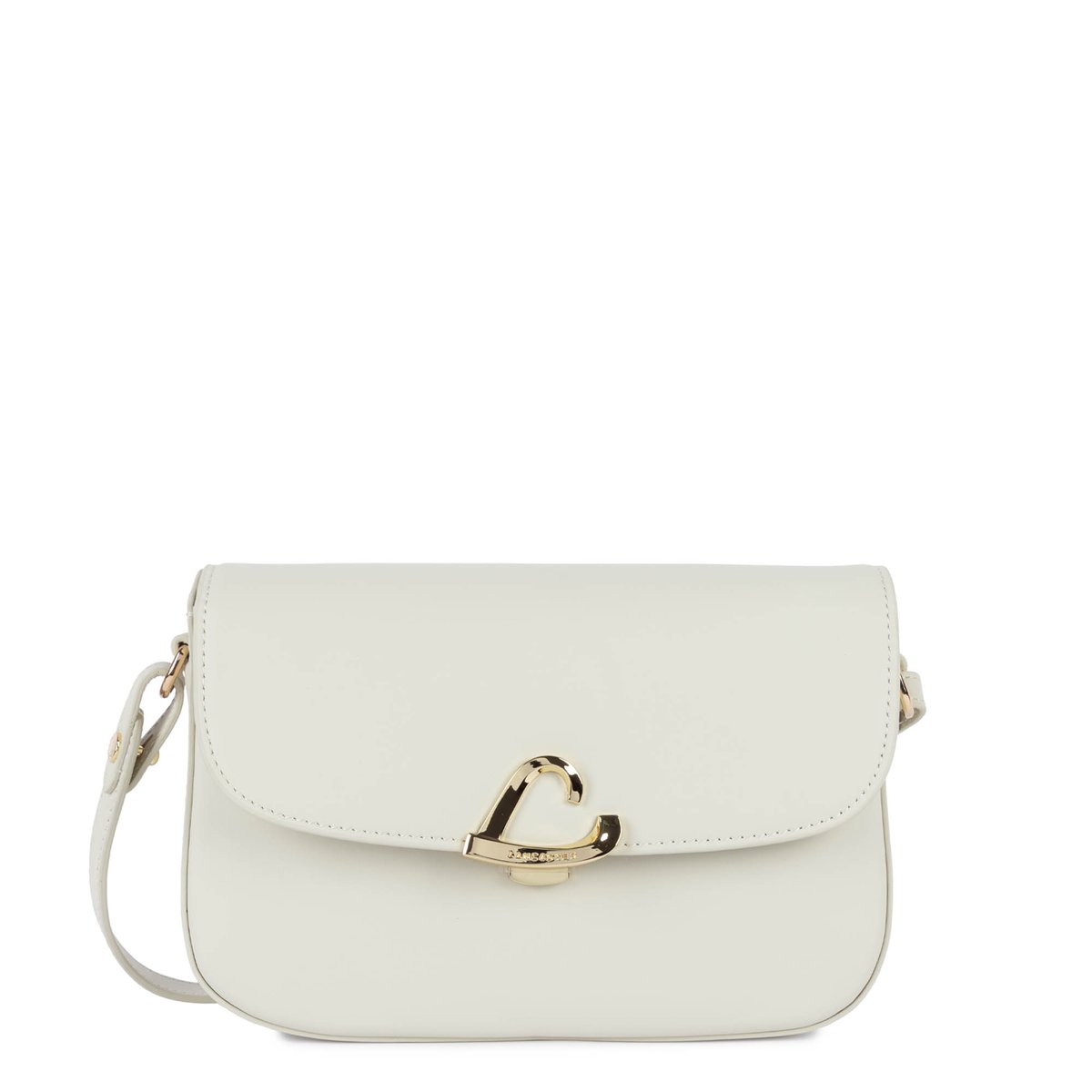 Sac à main trotteur en cuir, PARIS PHILOS ecru, LANCASTER