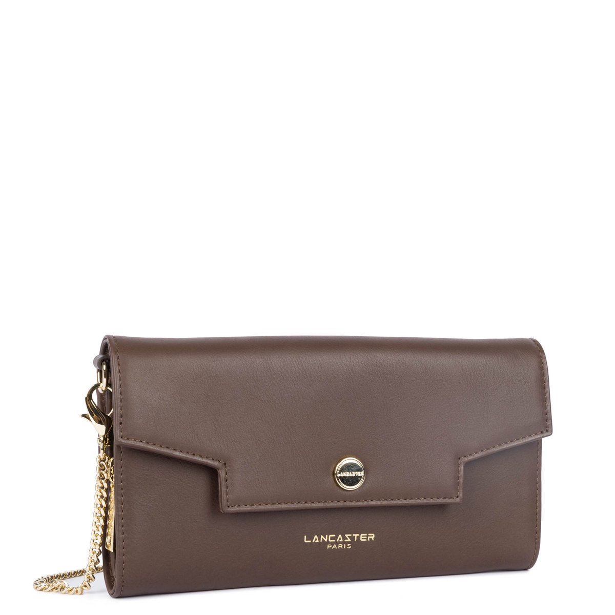 Pochette MADEMOISELLE GRACE marron, LANCASTER