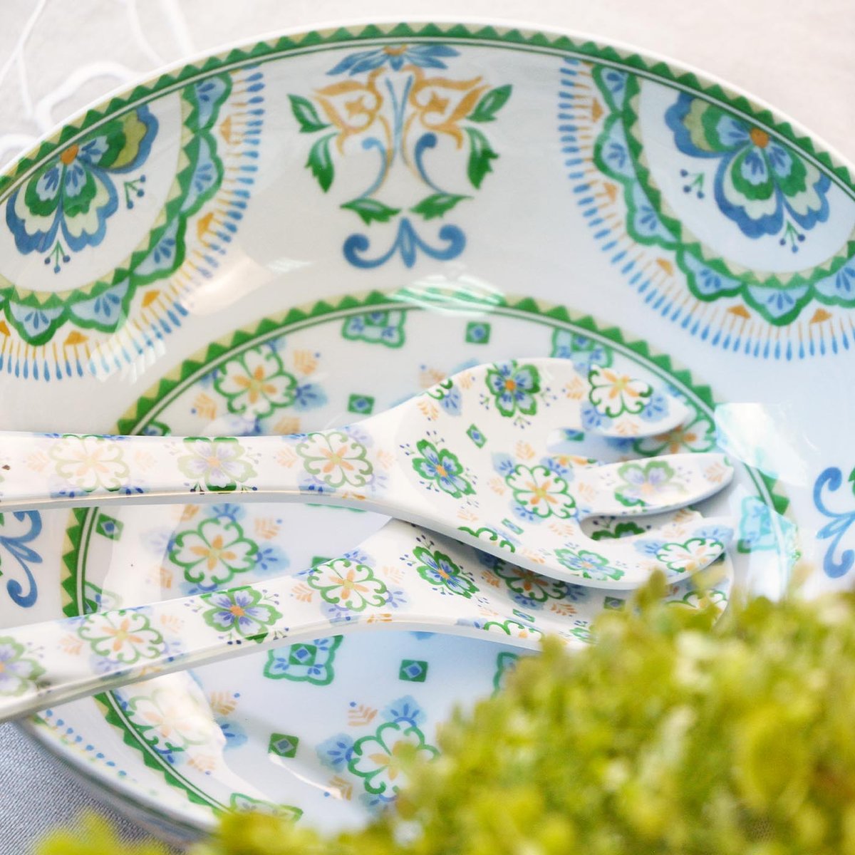 Couverts à salade Evora 33 cm autres, LES JARDINS DE LA COMTESSE