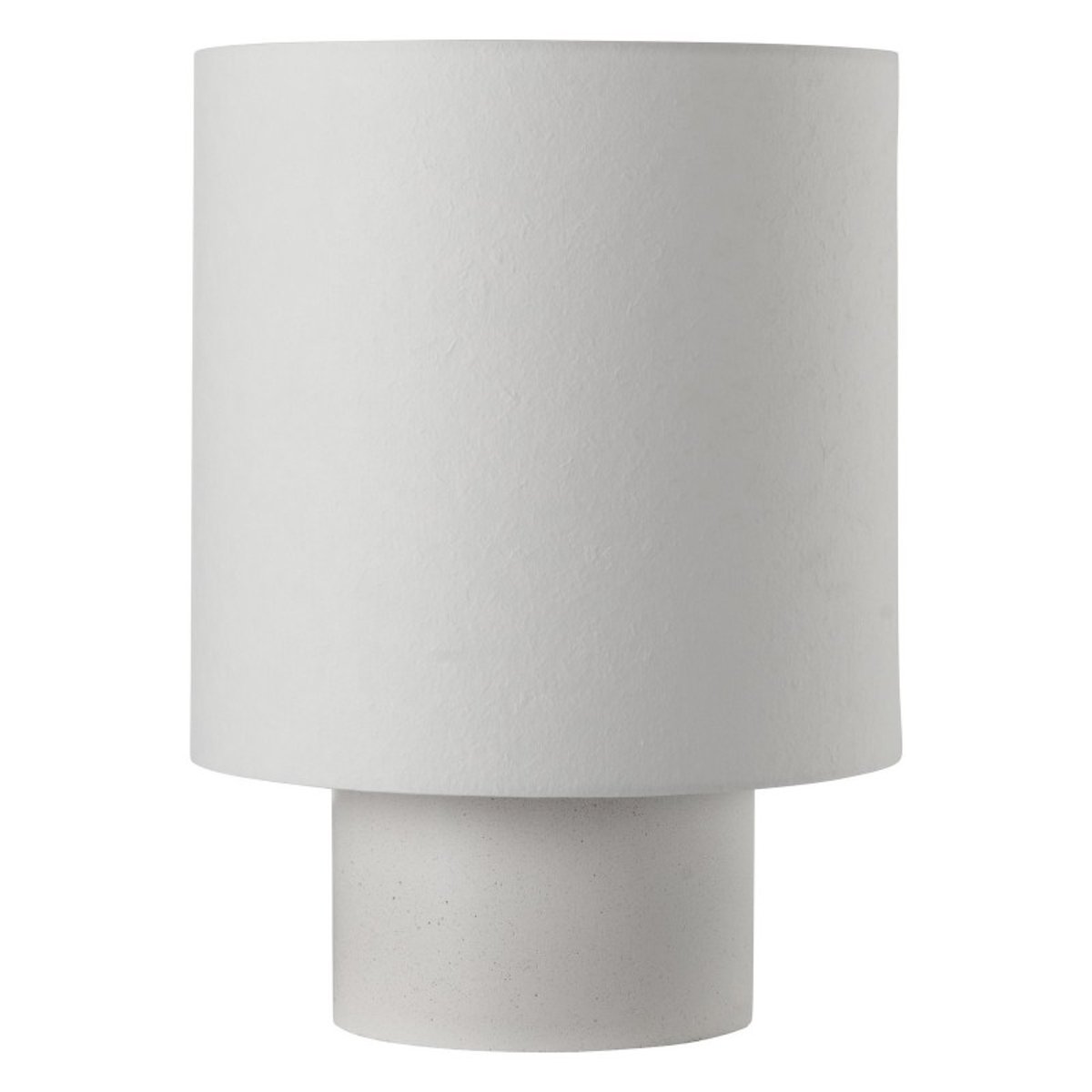 Lampe à poser design béton papier blanc, IB LAURSEN