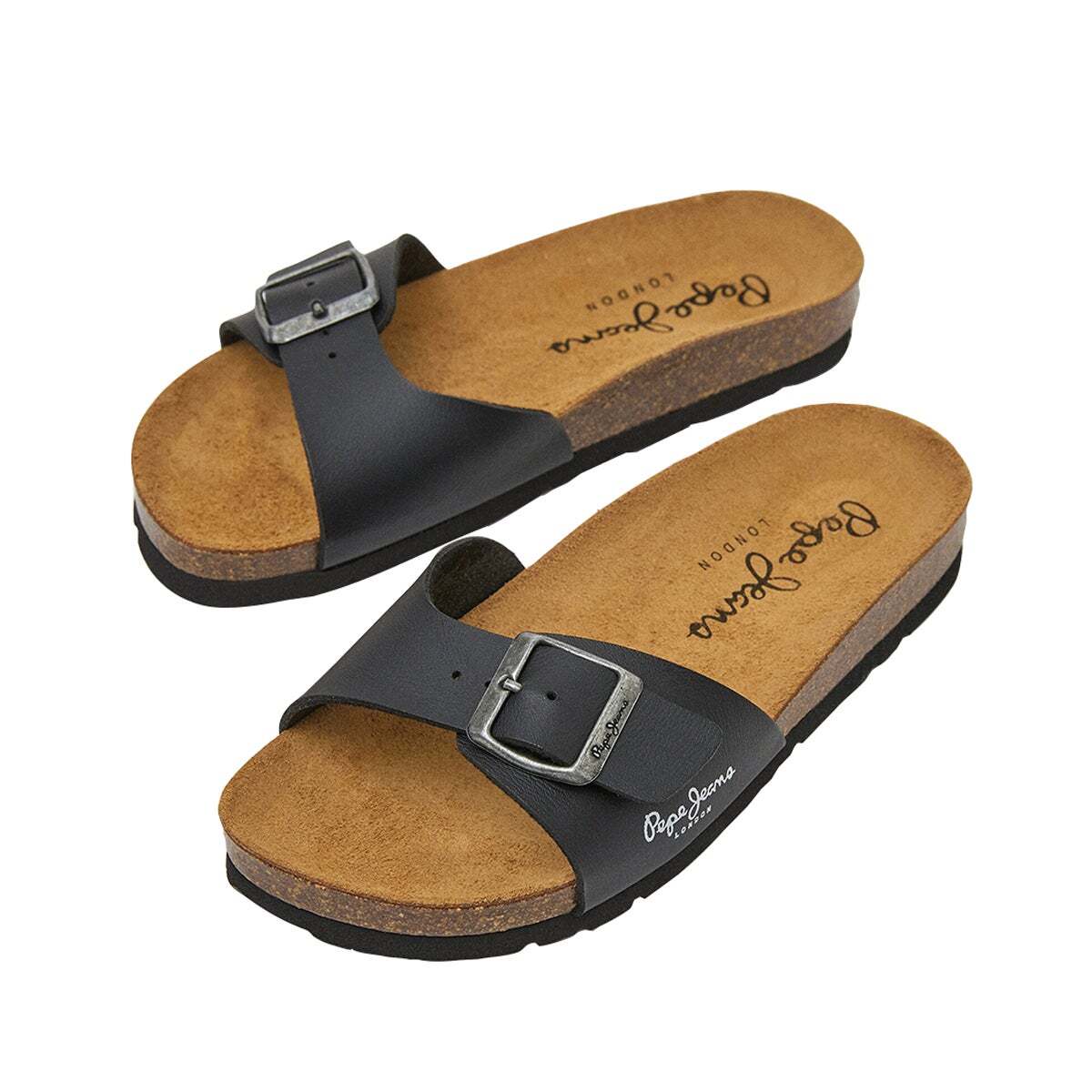 Sandales À Boucle noir, PEPE JEANS