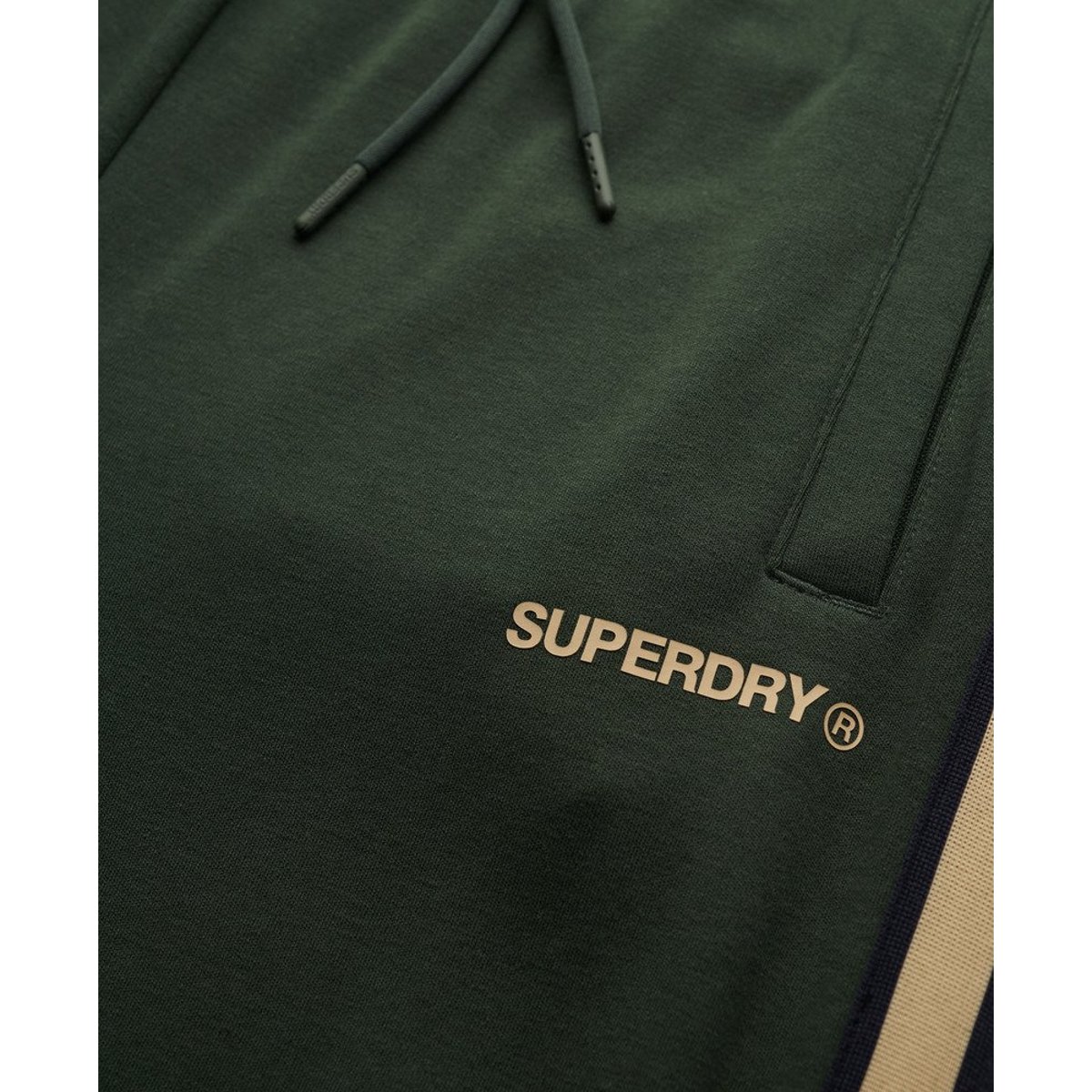Pantalon de survêtement Tech Cult vert forêt profond, SUPERDRY