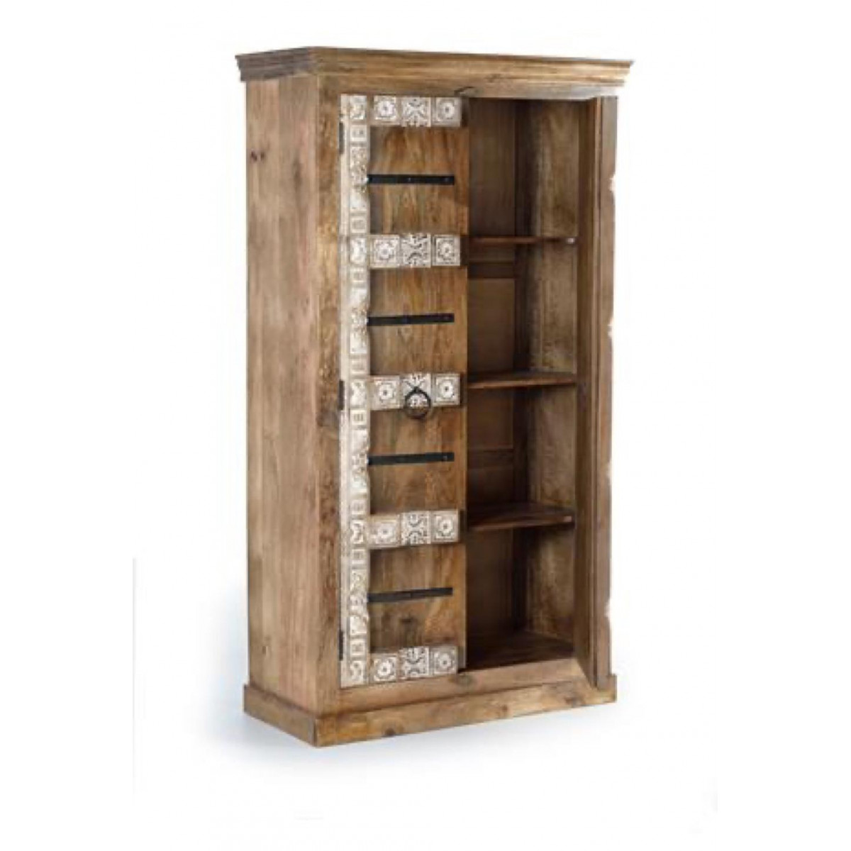 Armoire marron, DECORATION D’AUTREFOIS