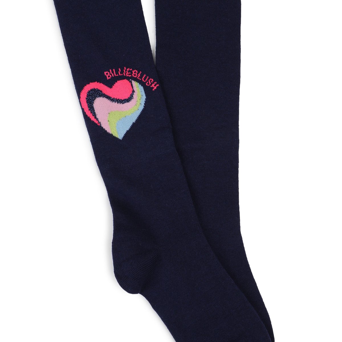 Collants jacquard indigo blue, BILLIEBLUSH