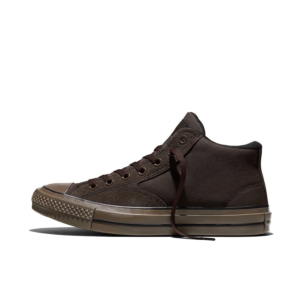 Scarpe da ginnastica CTAS MALDEN STREET MID marrone scuro, CONVERSE