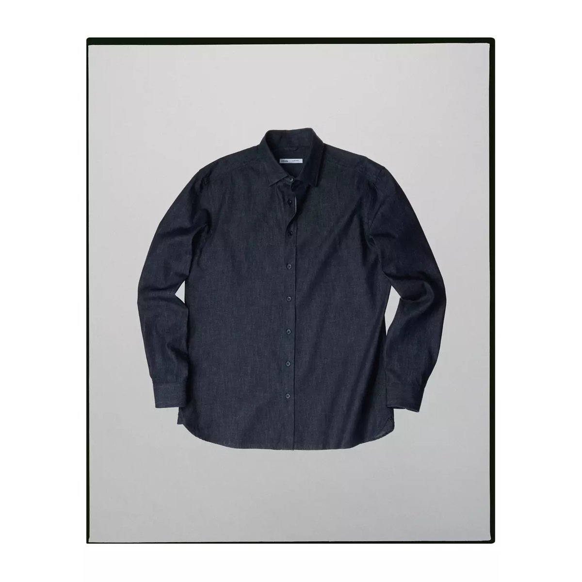 Chemise en jean 100 % coton italien bleu, MANGO MAN