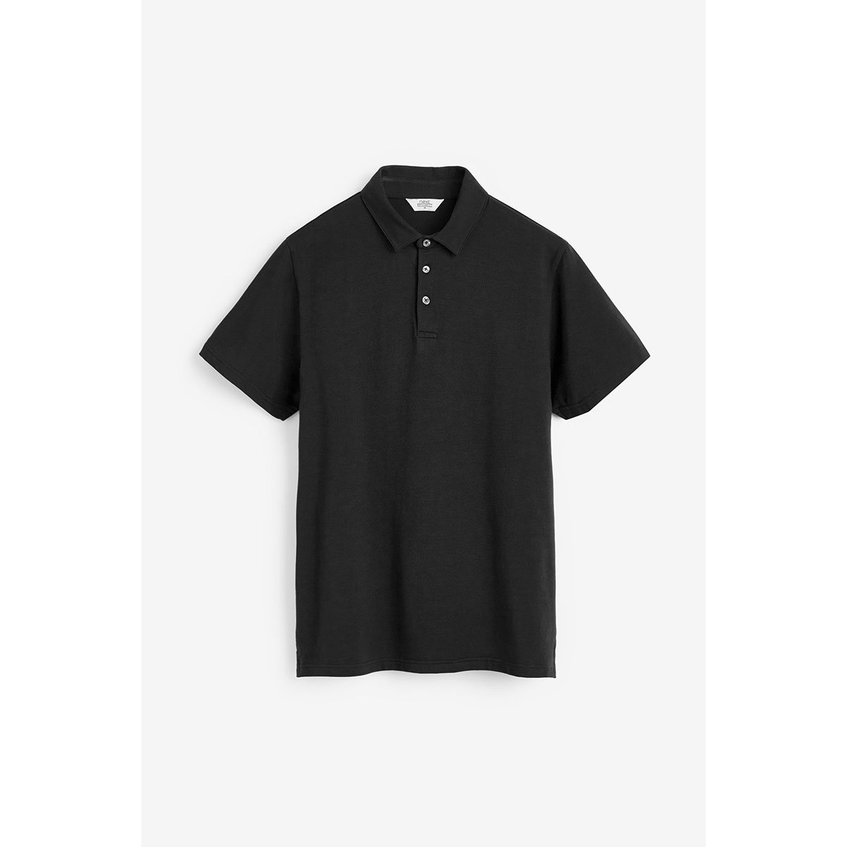 Polo Classique Manches Courtes noir, NEXT