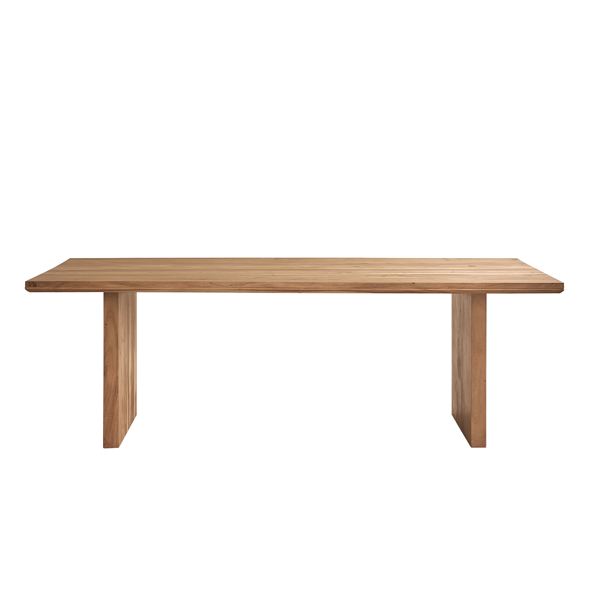 Table à manger en acacia massif 8 pers. CALI couleur unique, BERAH GETAH