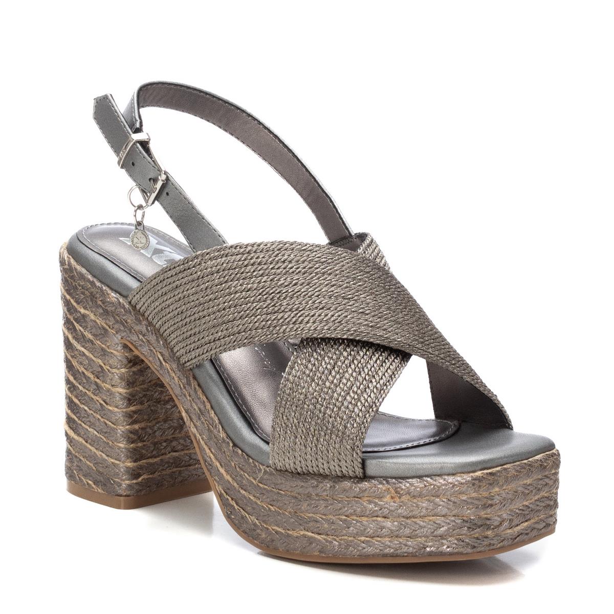 Sandale Talon Boucle plomb, XTI