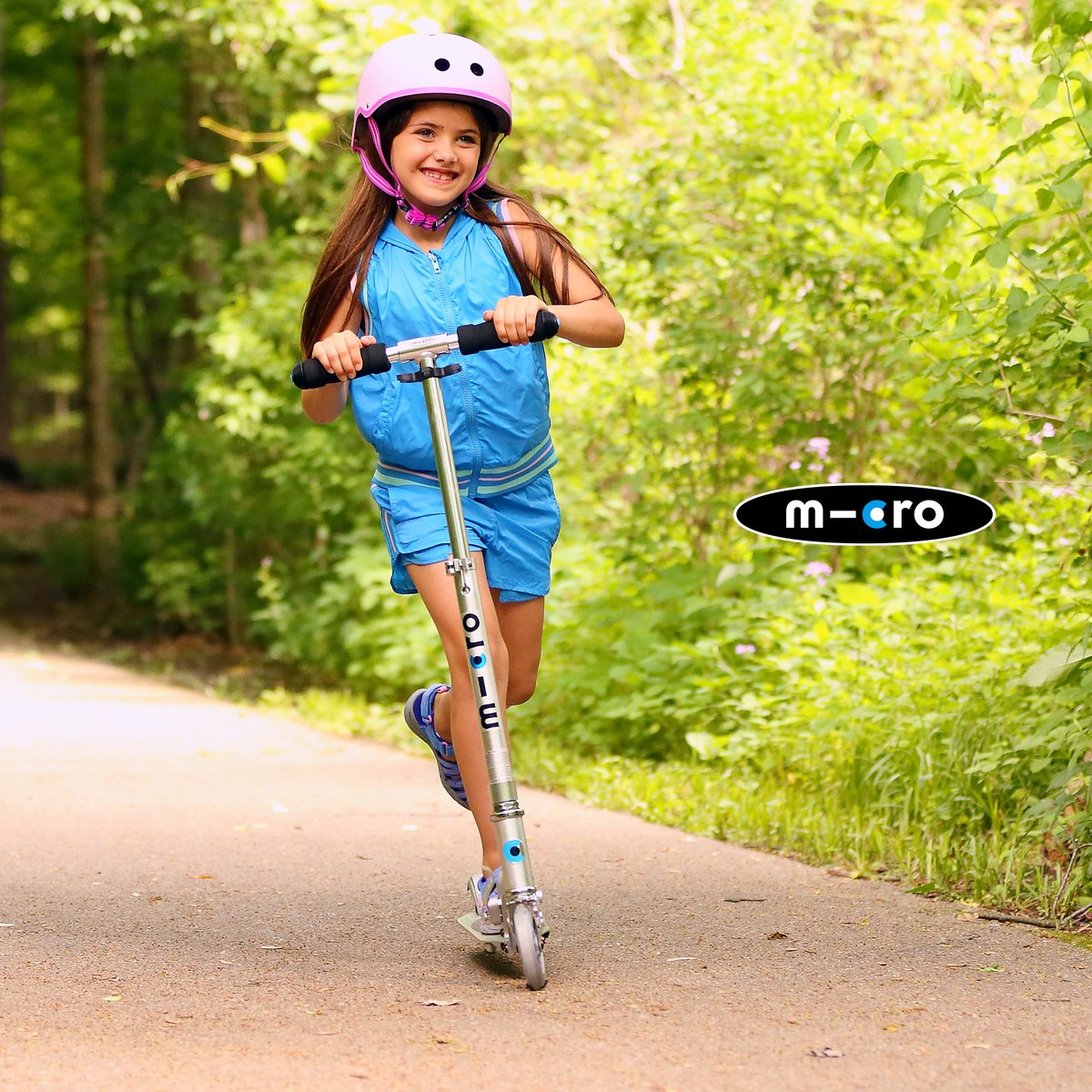 Micro Sprite LED - minium alu, MICRO MOBILITY