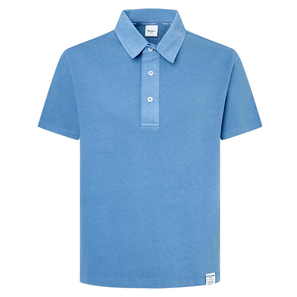 Polo Coupe Regular Avec Détails En Twill bleu union, PEPE JEANS