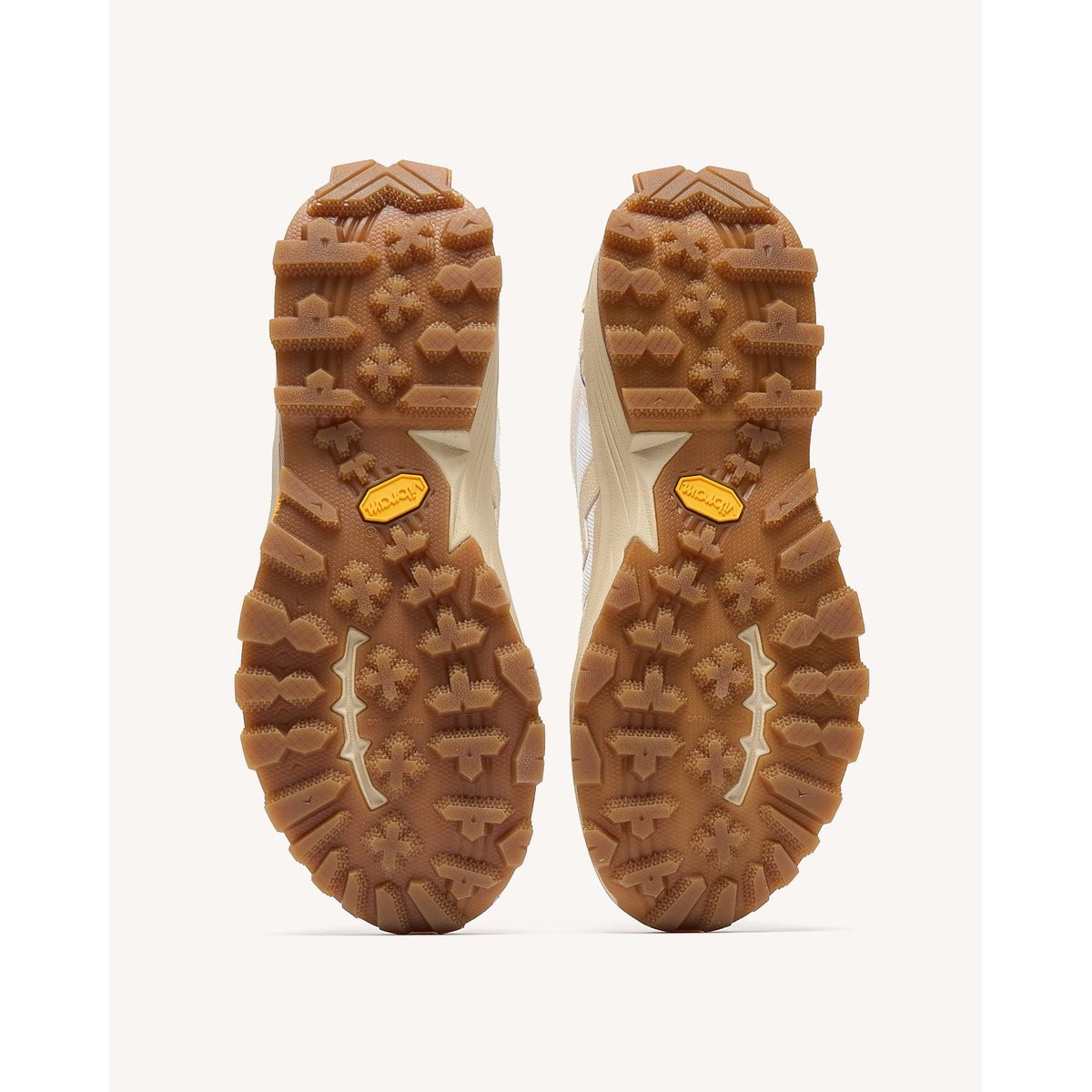 Running tissu suede HAZEL MONSTERA blanc et vert clair, FAGUO