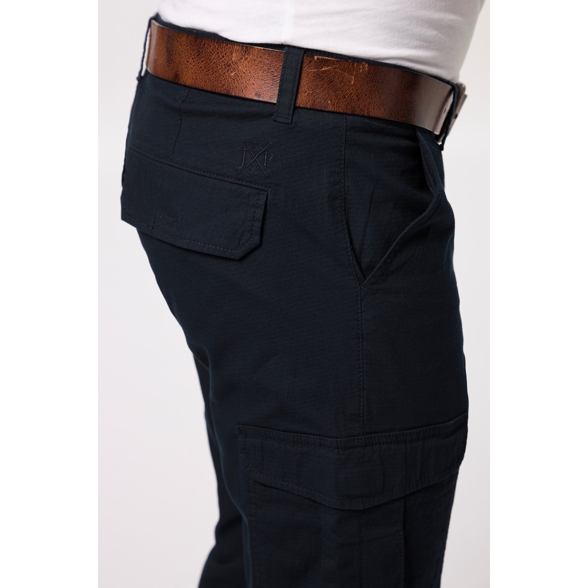 Pantalon cargo FLEXNAMIC® en Ripstop bleu marine, JP1880
