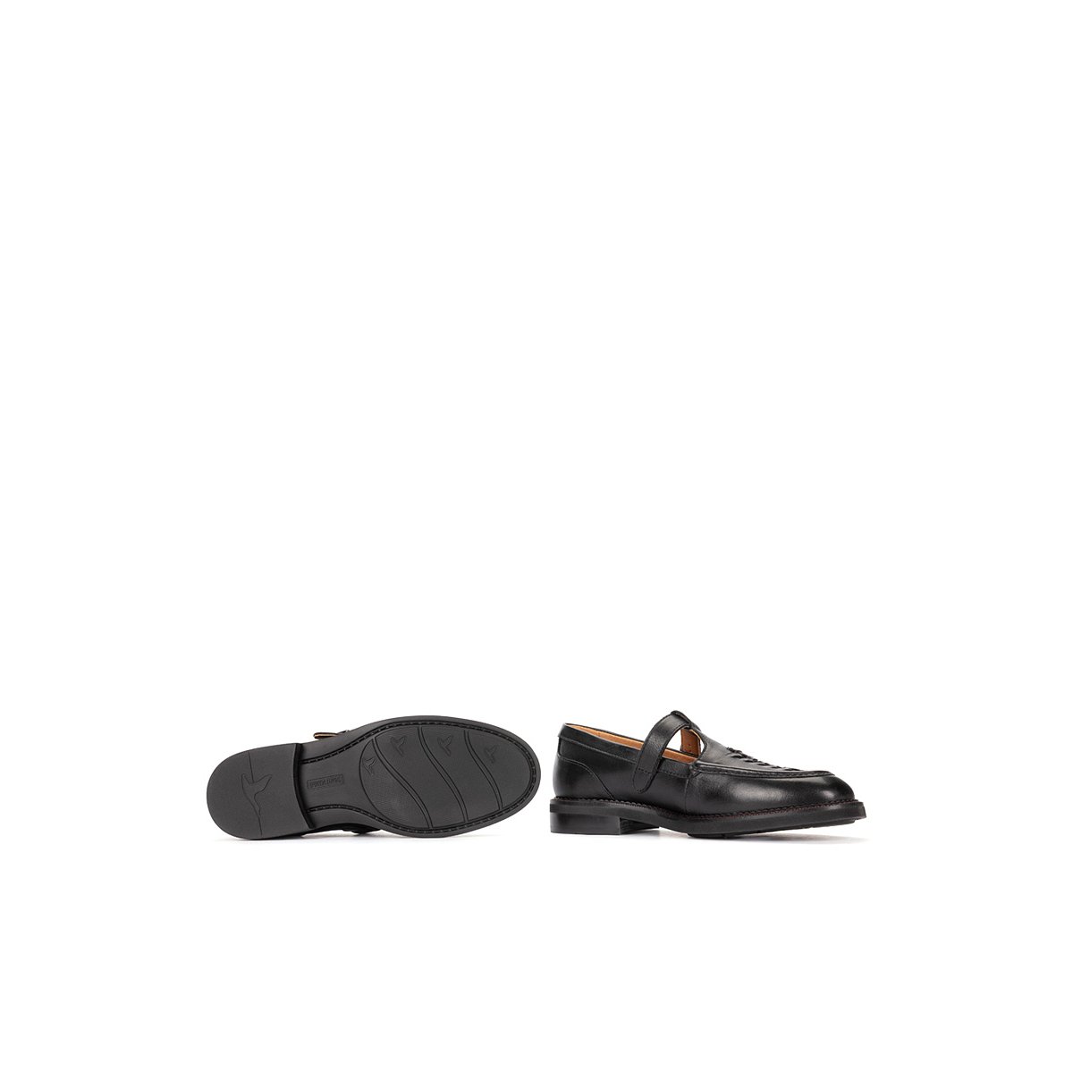 Mocassins cuir Deva black, PIKOLINOS