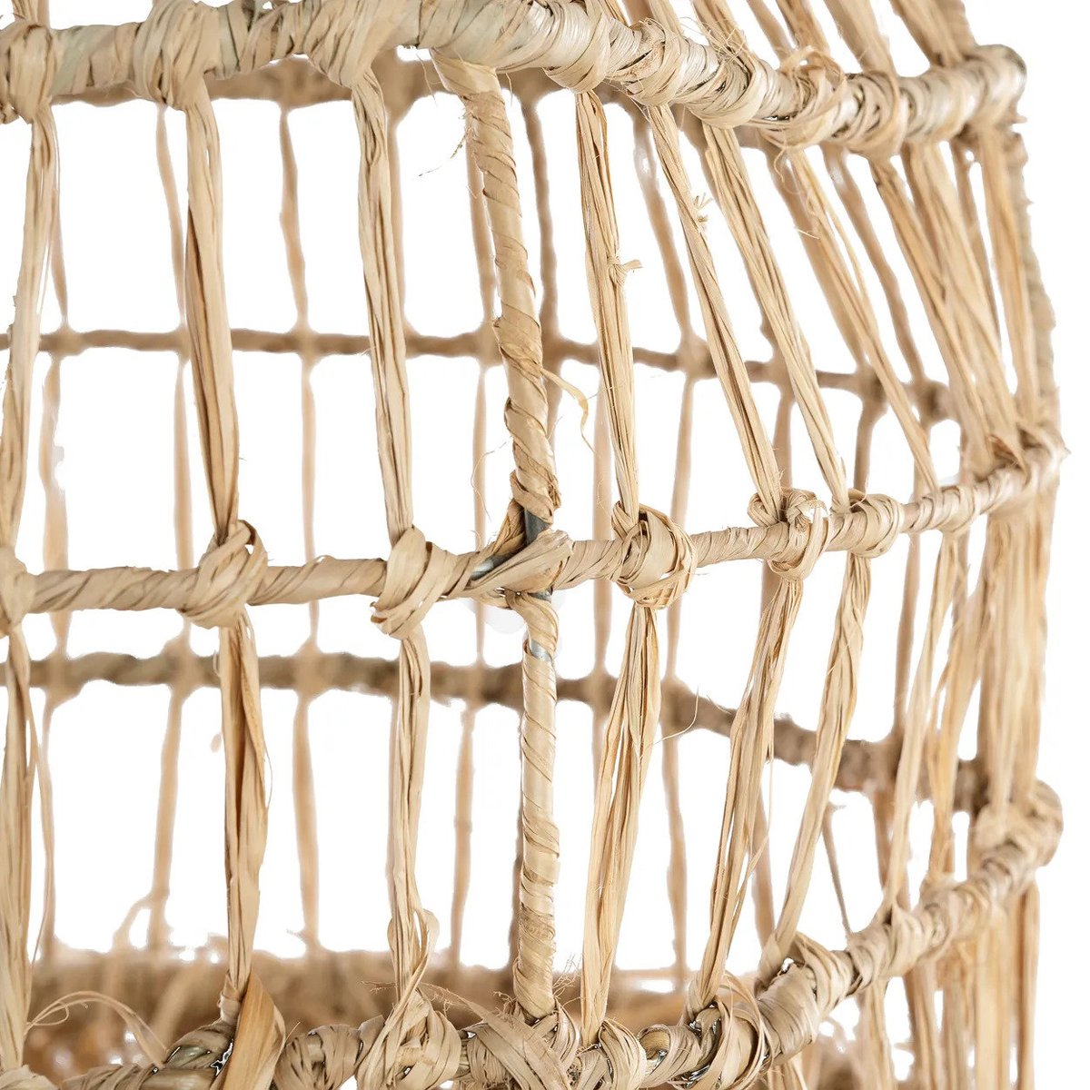 Suspension en herbe mendong CASITA beige, BAZAR BIZAR