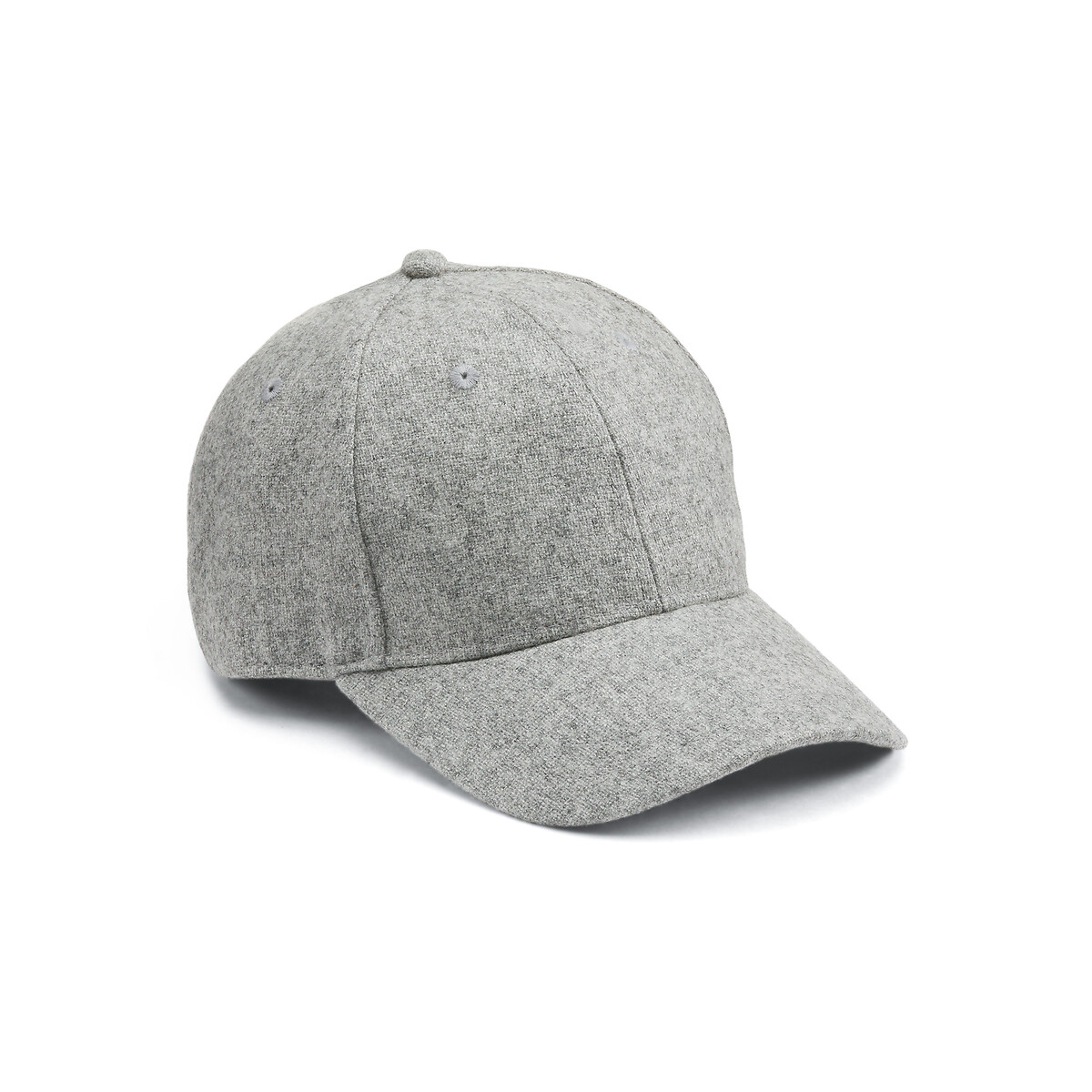 Casquette flanelle gris clair, LA REDOUTE COLLECTIONS
