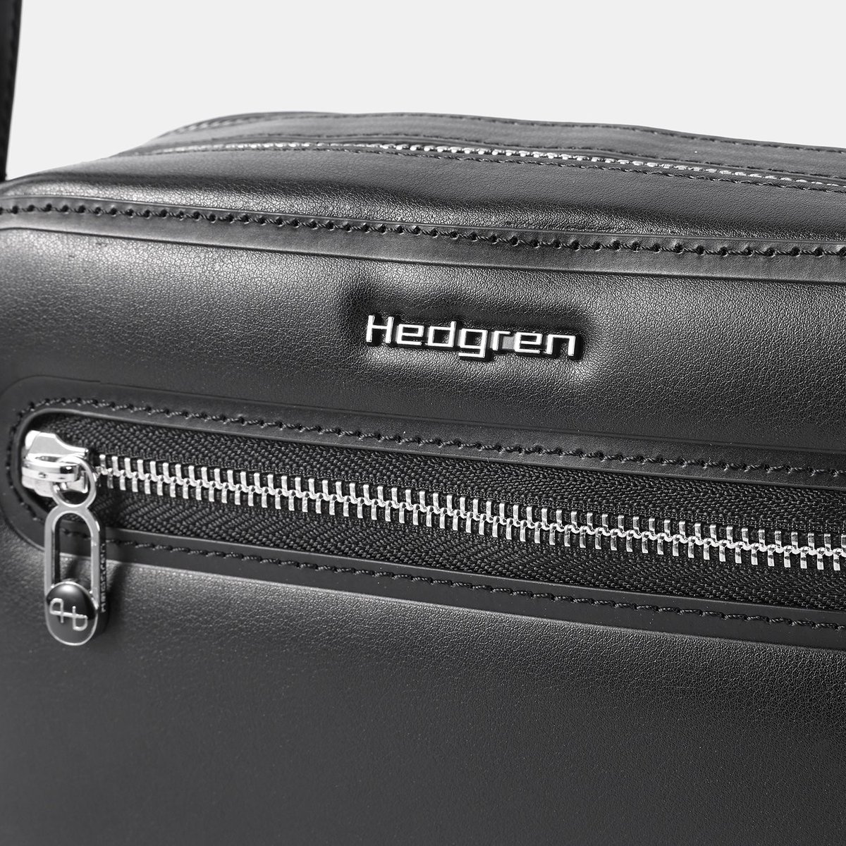 Sac bandoulière moyen élégant sécurisé black, HEDGREN