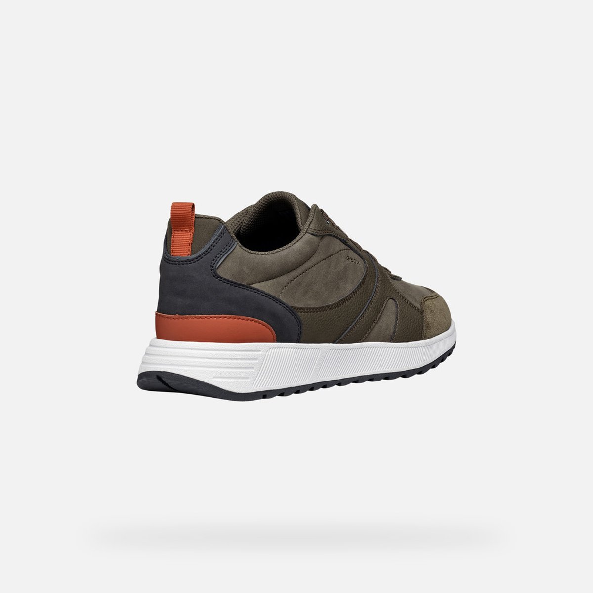 Baskets U MOLVENO vert militaire, GEOX