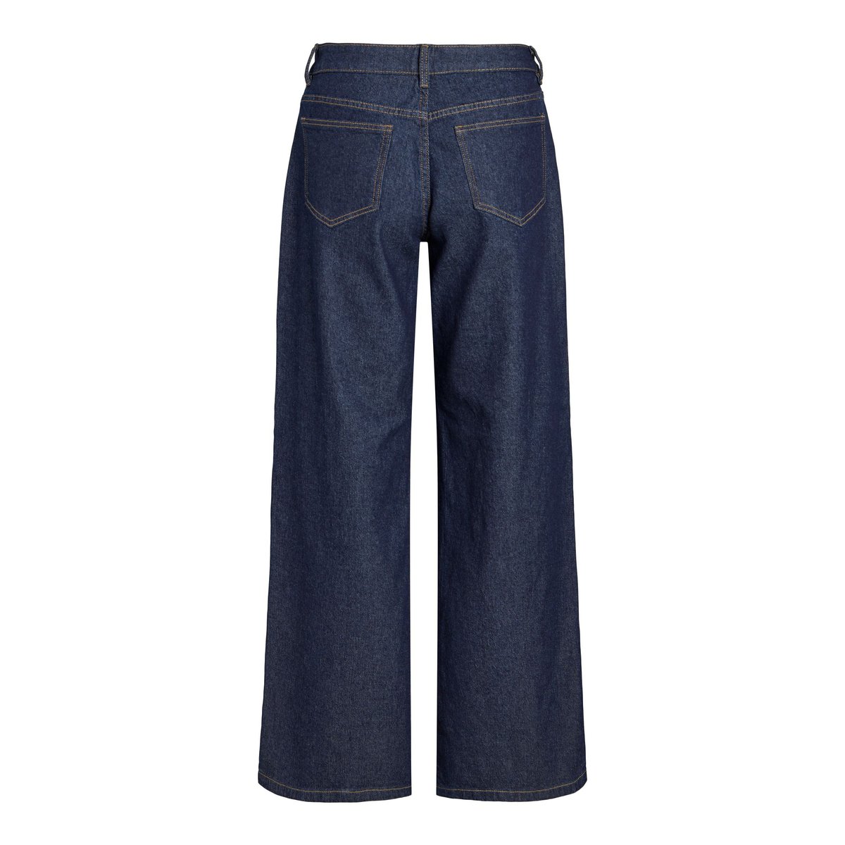 Jean large avec poches plaquées bleu - dark blue denim1, VILA