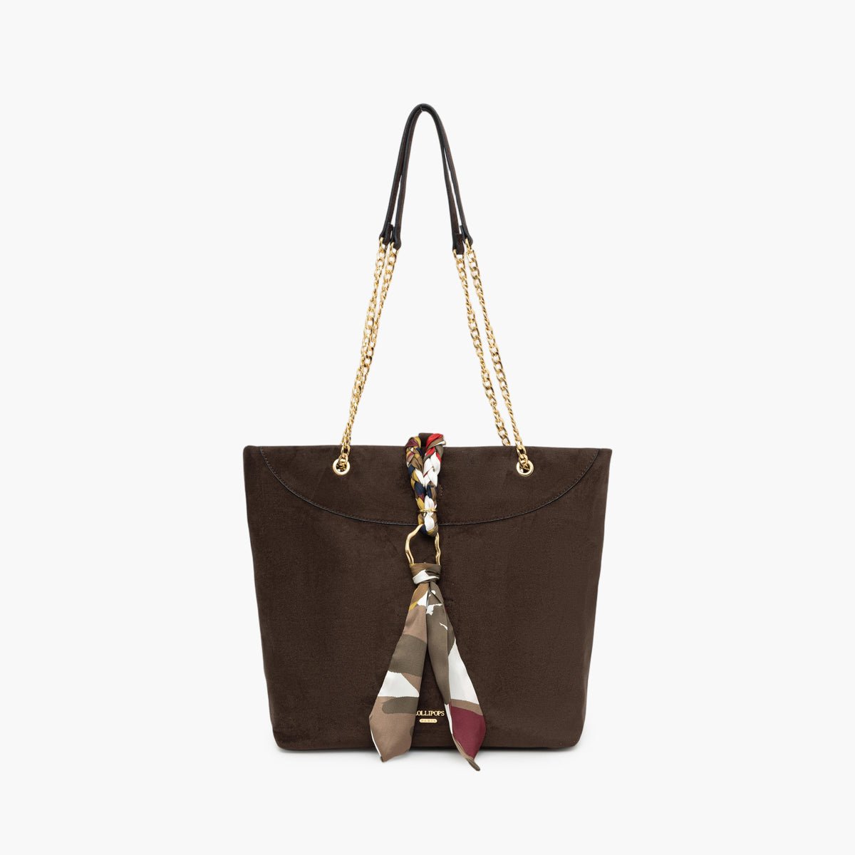 Sac shopper Tivaline marron, LOLLIPOPS