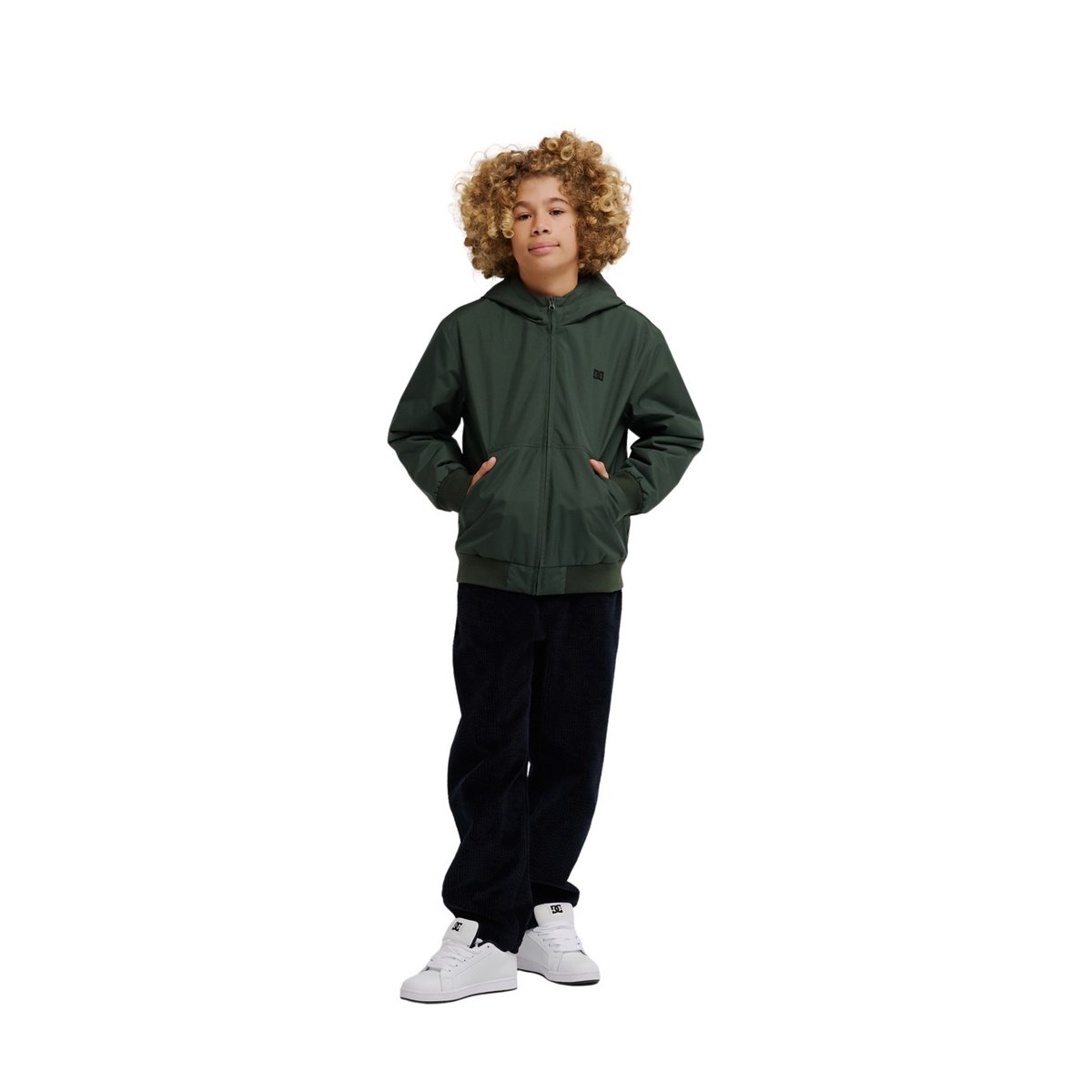 Veste matelassée GARAGE 10K. vert deep forest, DC SHOES