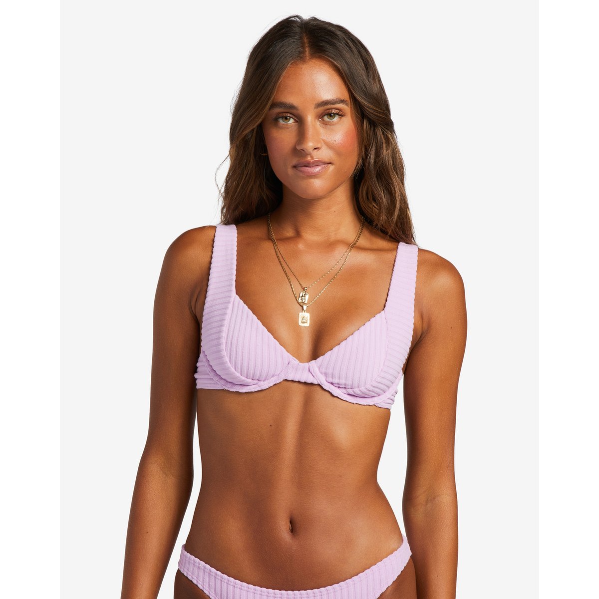 Haut de bikini à armatures IN THE LOOP EMMA violet tulip, BILLABONG