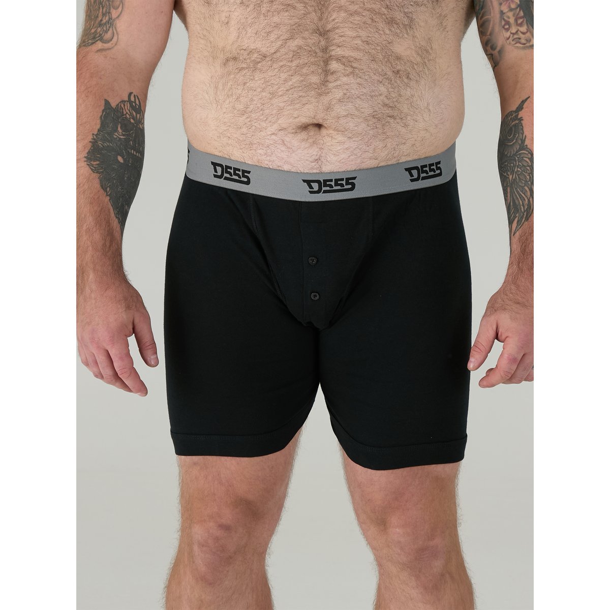 Lot de 3 boxers grande taille LONDON DRIVER gris, DUKE