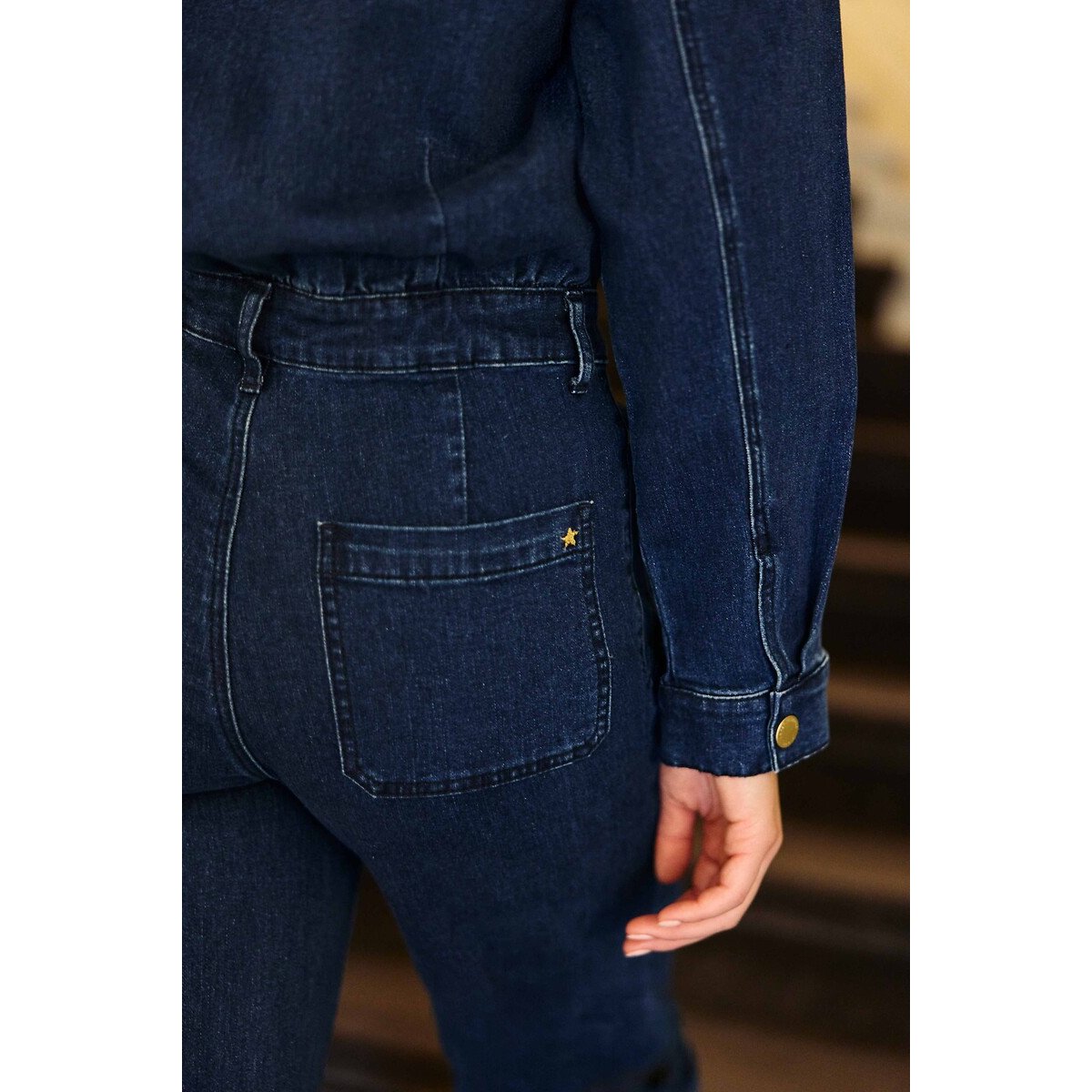 Traje pantalón vaquero, LUANA lavado denim, LA PETITE ETOILE