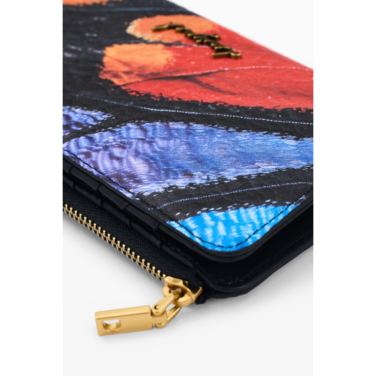 Portefeuille papillon multicolore, DESIGUAL