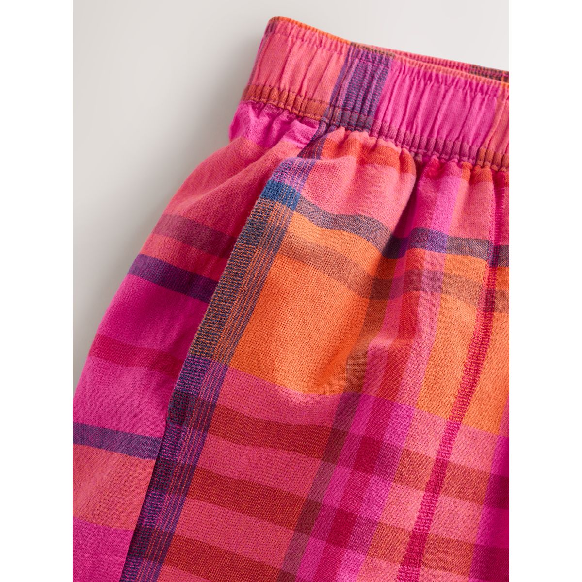 Boxer short à carreaux de couleur vive rose/orange, NEXT