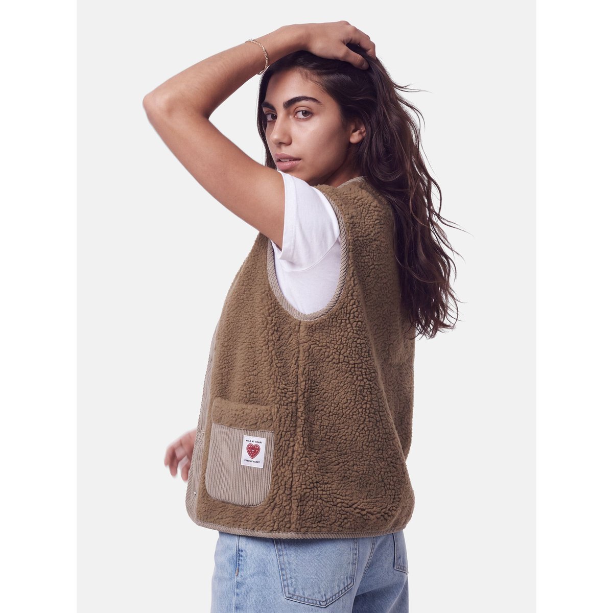 Gilet Sans Manches gris - greige1, PIECES