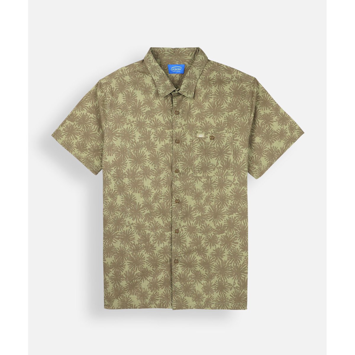 Chemise manches courtes imprimée CORAIL army, OXBOW