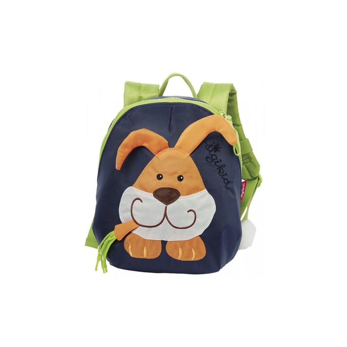 Sac à dos lapin multicolore, SIGIKID
