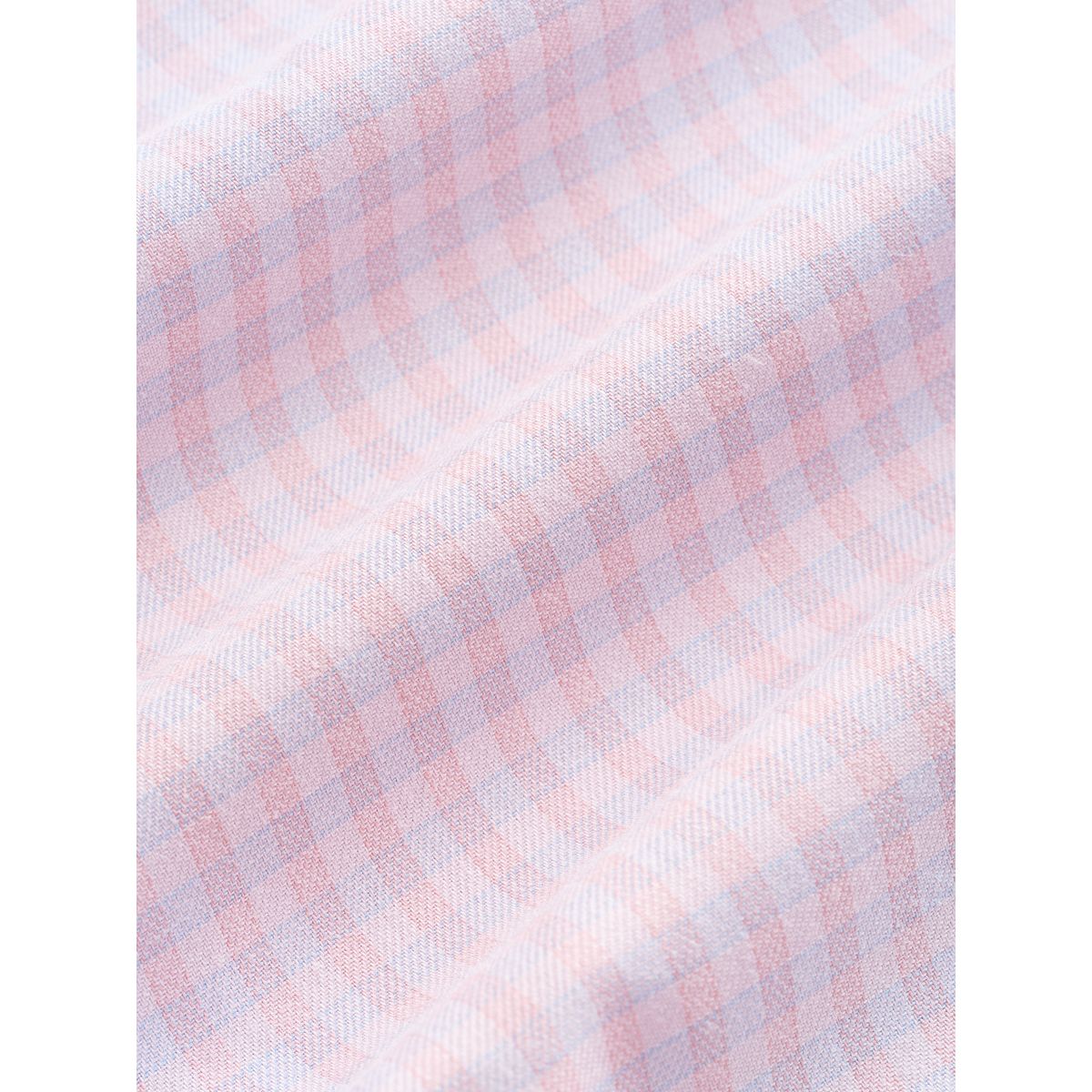 Chemise chic en coton majoritaire vichy rose clair, NEXT