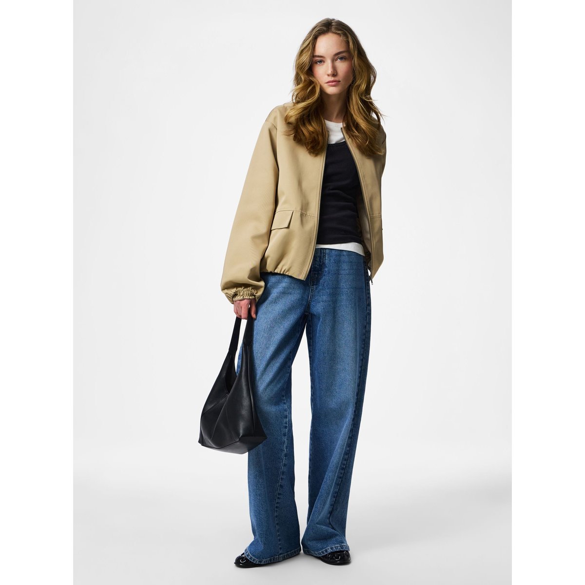 Veste Bomber travertine, PIECES