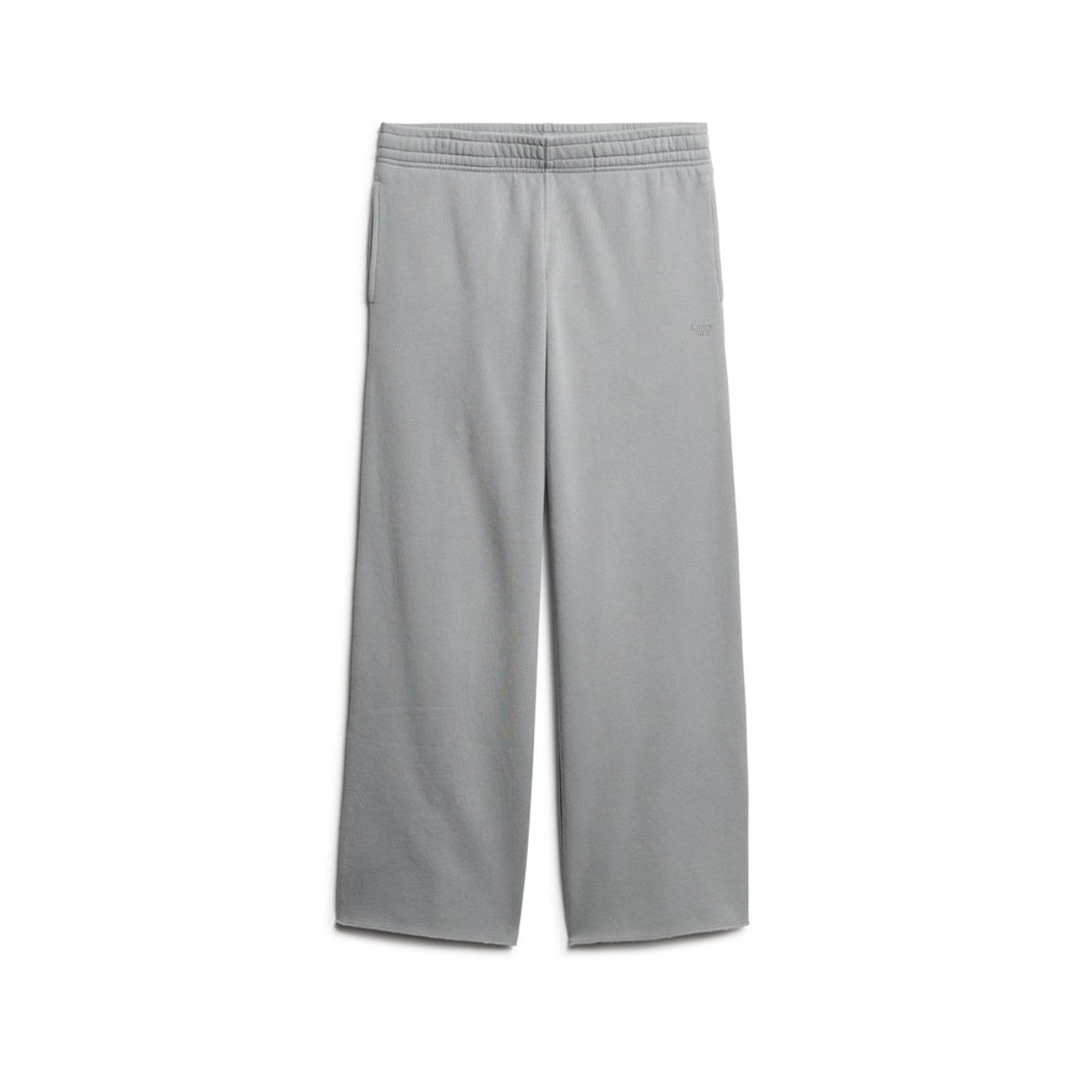 Pantalon de jogging droit délavé Vintage gris tourterelle, SUPERDRY
