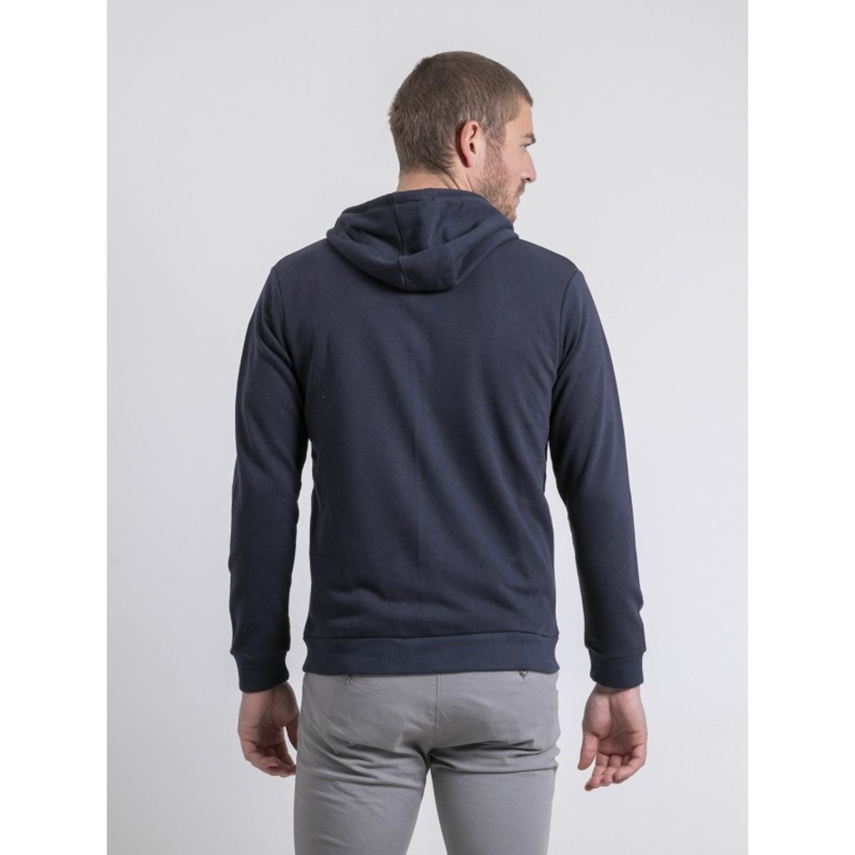 Sweat Zippé Capuche Wamsap bleu ciel, RITCHIE